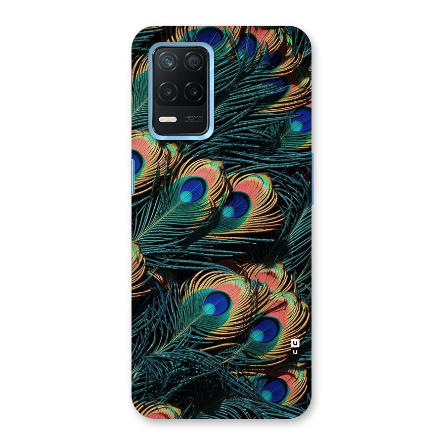 Peacock Feather Art Back Case for Realme 8 5G