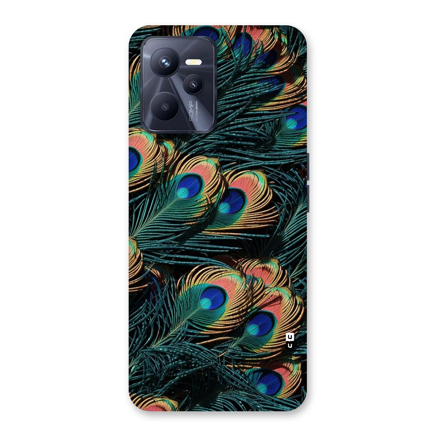 Peacock Feather Art Back Case for Realme C35