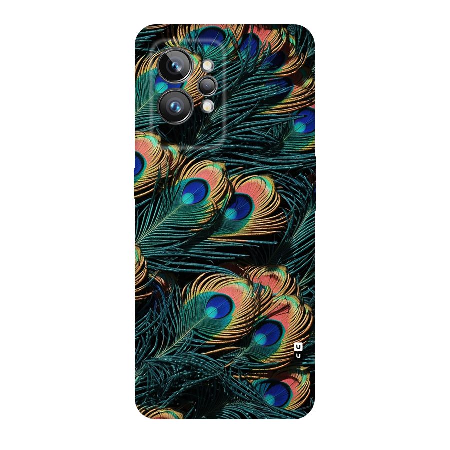 Peacock Feather Art Back Case for Realme GT2 Pro