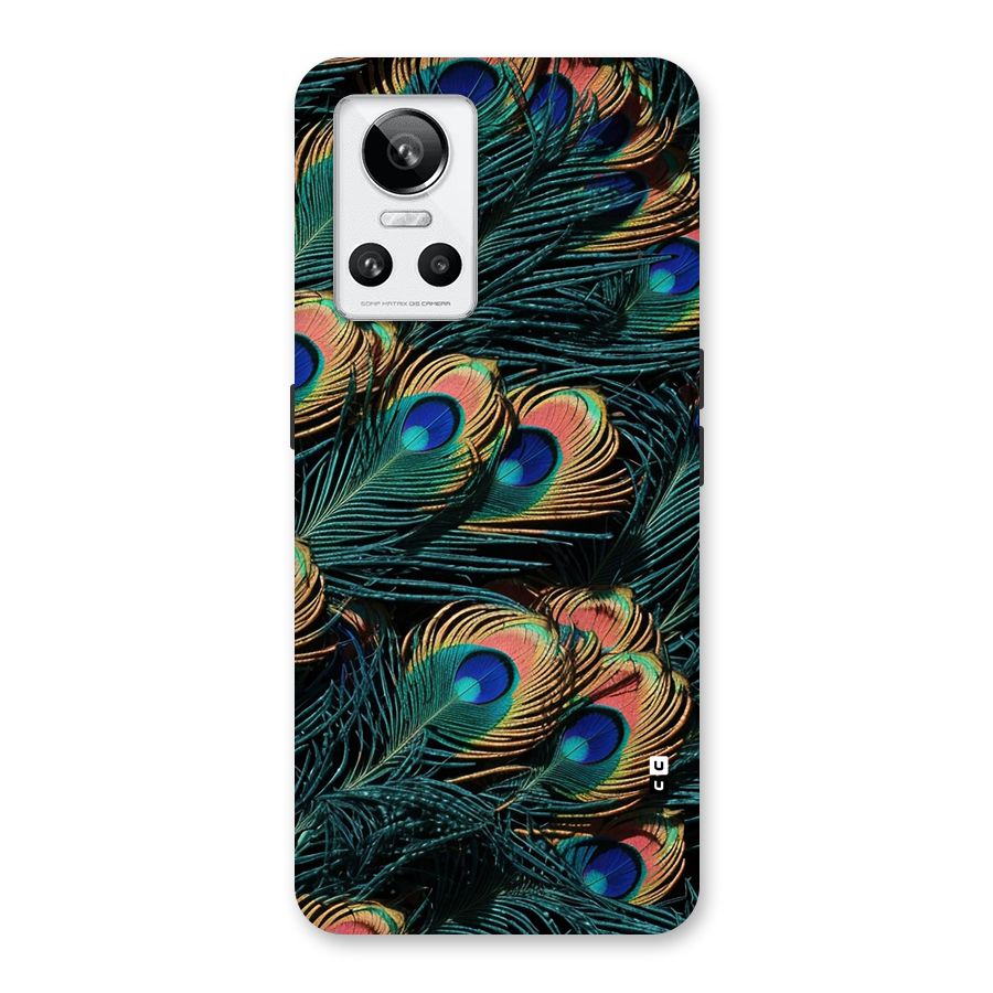 Peacock Feather Art Back Case for Realme GT Neo 3