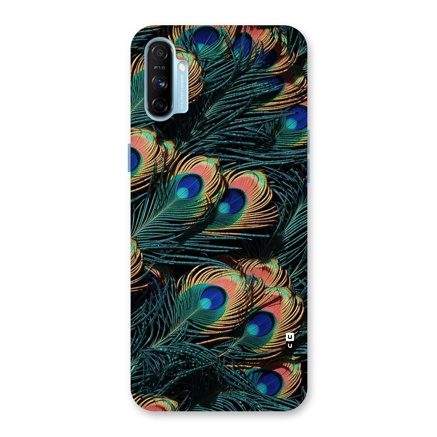 Peacock Feather Art Back Case for Realme Narzo 20A