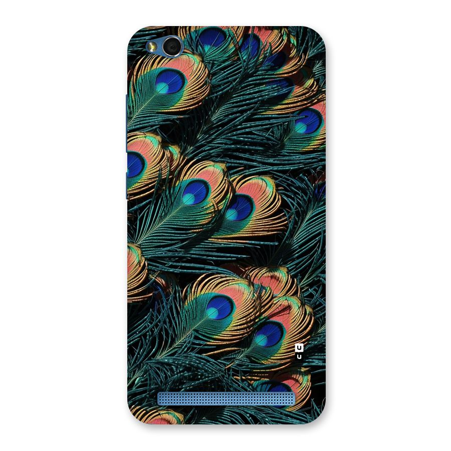 Peacock Feather Art Back Case for Redmi 5A