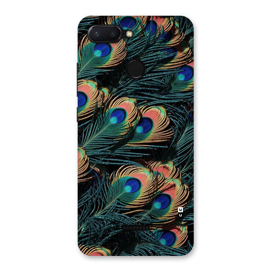 Peacock Feather Art Back Case for Redmi 6