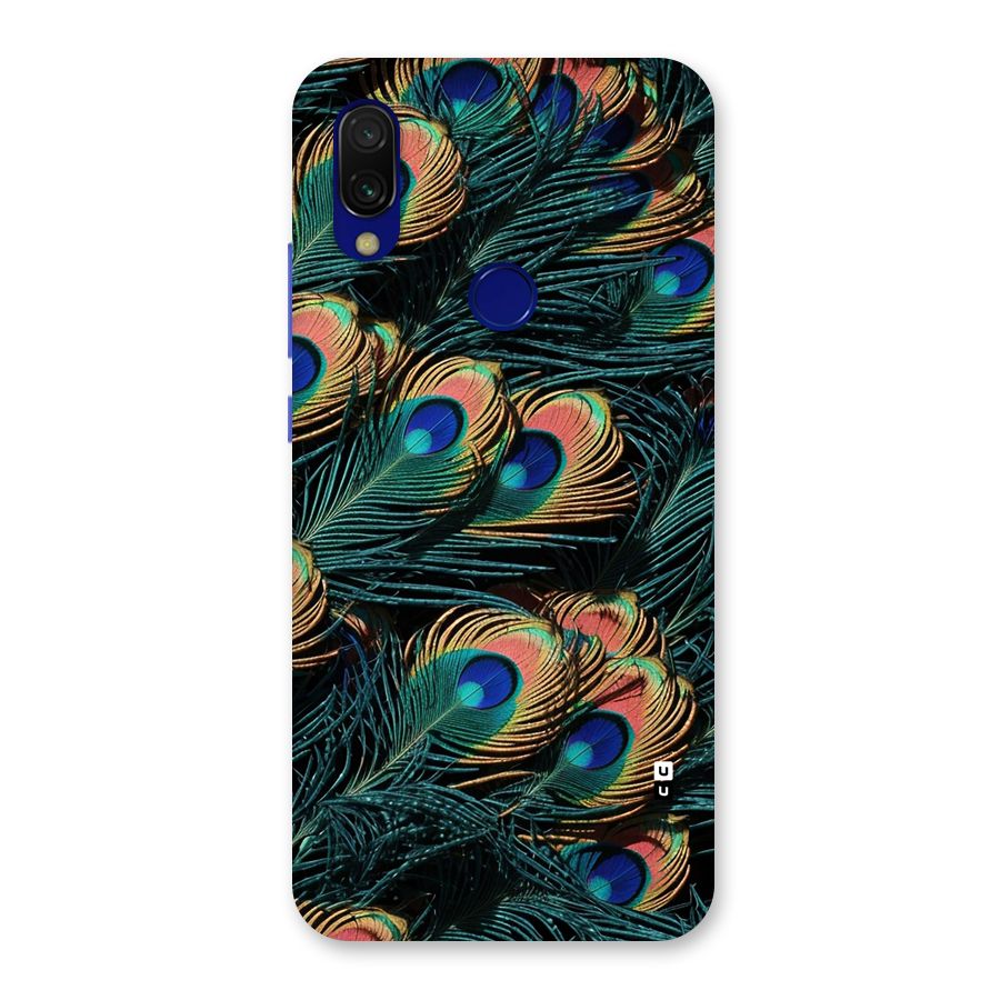 Peacock Feather Art Back Case for Redmi 7