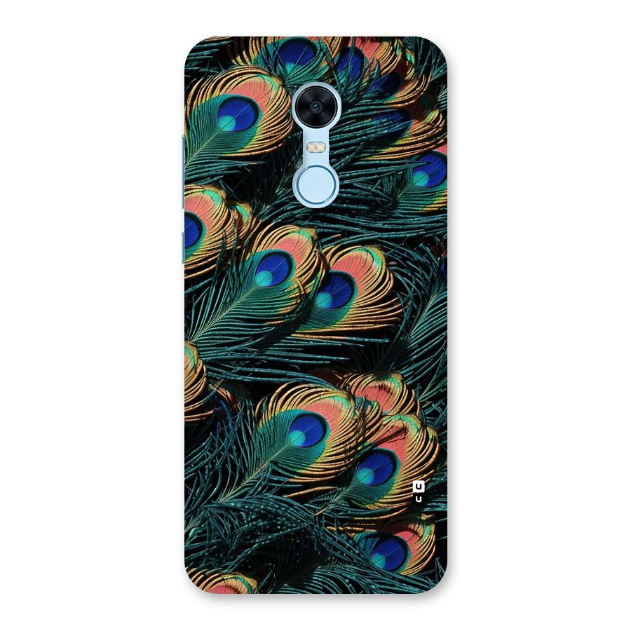 Peacock Feather Art Back Case for Redmi Note 5