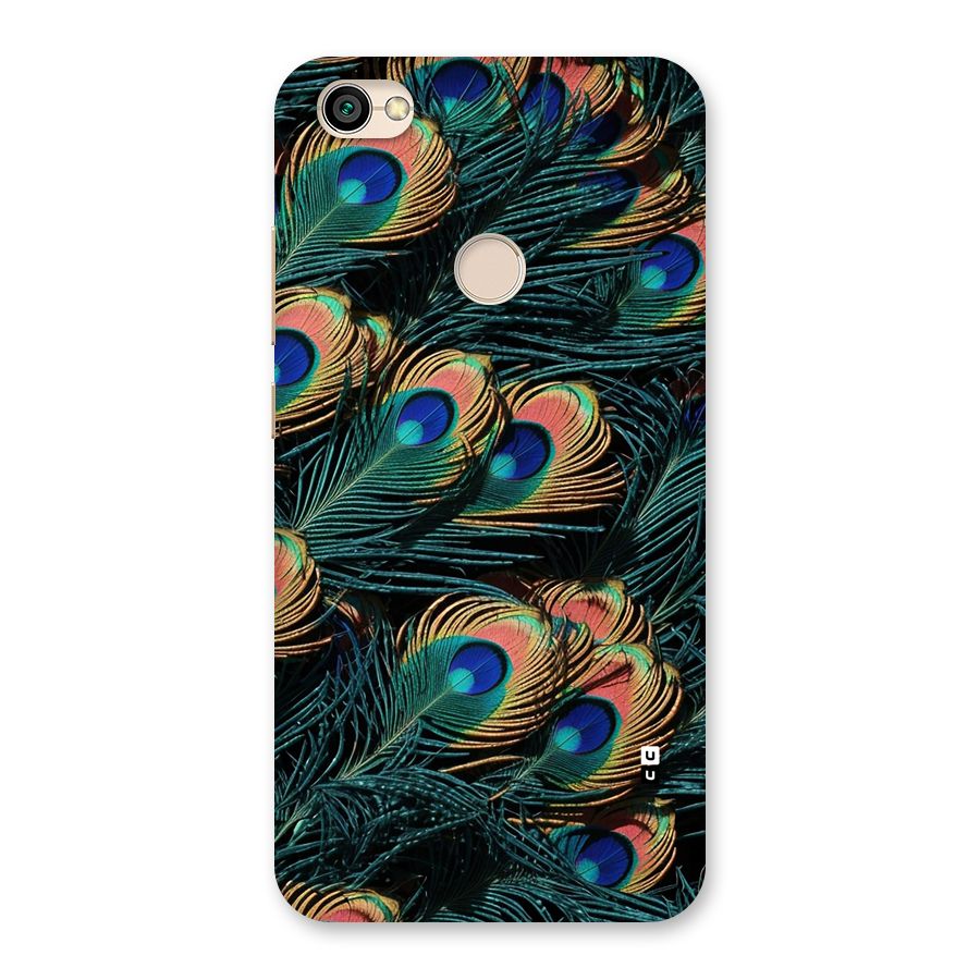 Peacock Feather Art Back Case for Redmi Y1 2017