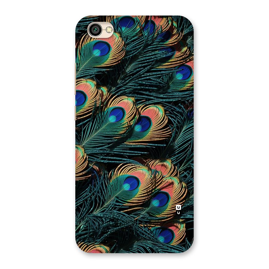 Peacock Feather Art Back Case for Redmi Y1 Lite