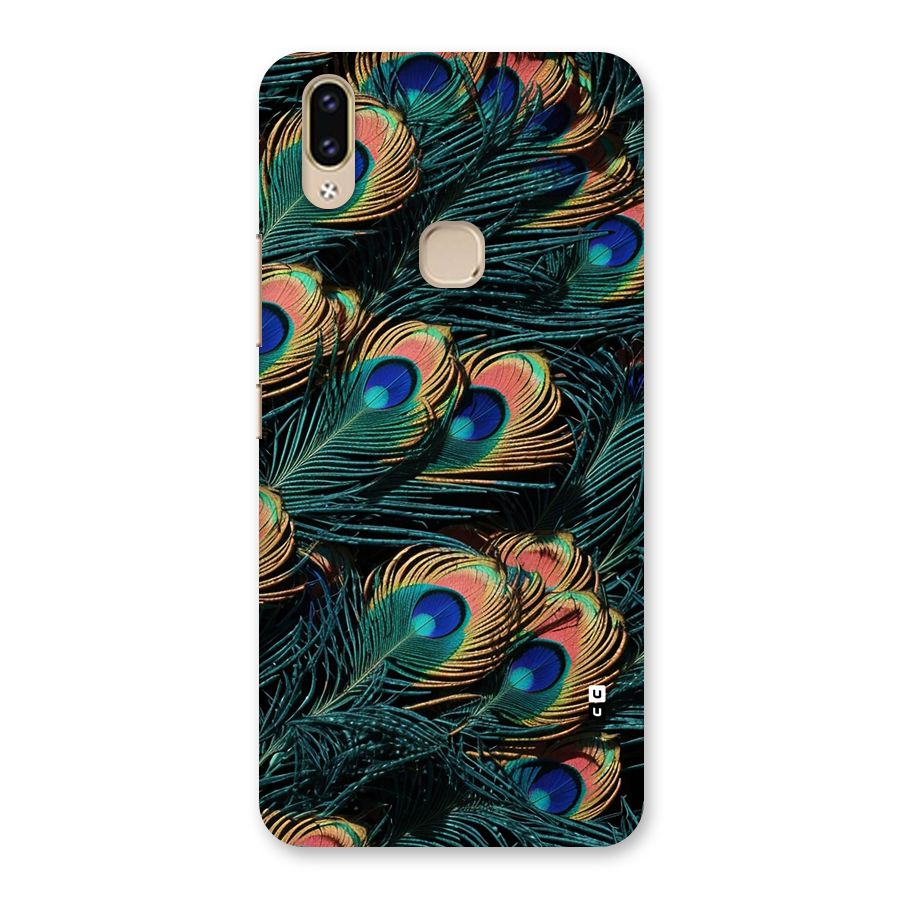 Peacock Feather Art Back Case for Vivo V9 Youth