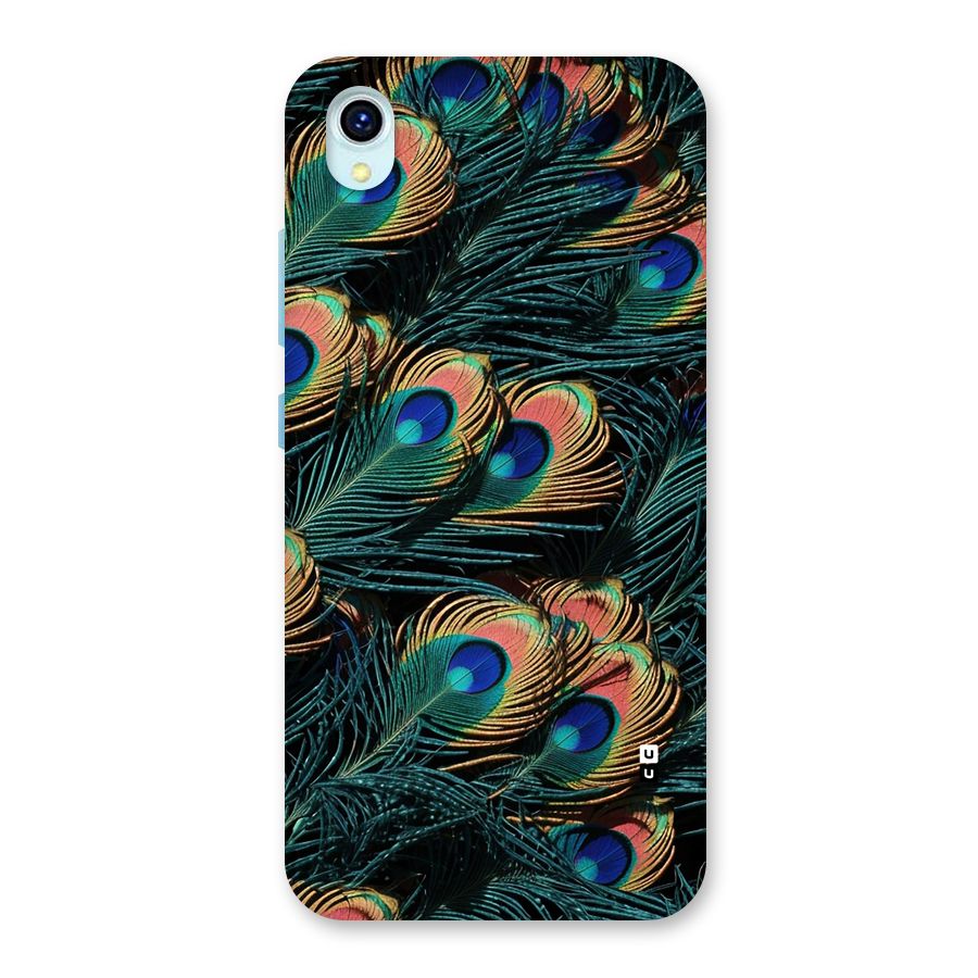 Peacock Feather Art Back Case for Vivo Y1s
