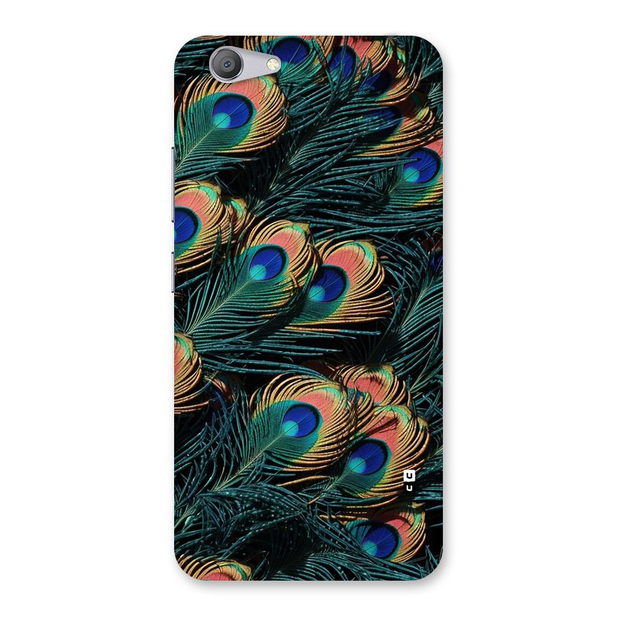 Peacock Feather Art Back Case for Vivo Y53