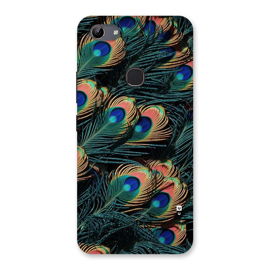 Peacock Feather Art Back Case for Vivo Y81