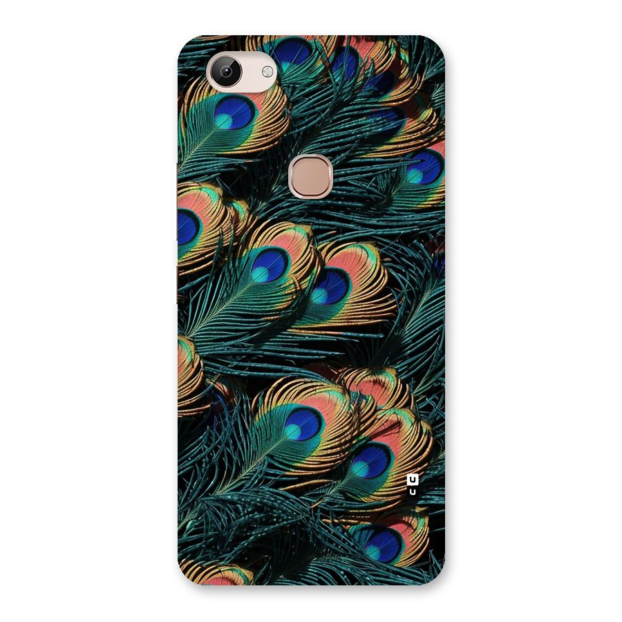 Peacock Feather Art Back Case for Vivo Y83