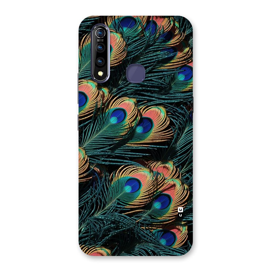 Peacock Feather Art Back Case for Vivo Z1 Pro