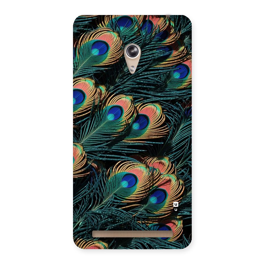 Peacock Feather Art Back Case for Zenfone 6