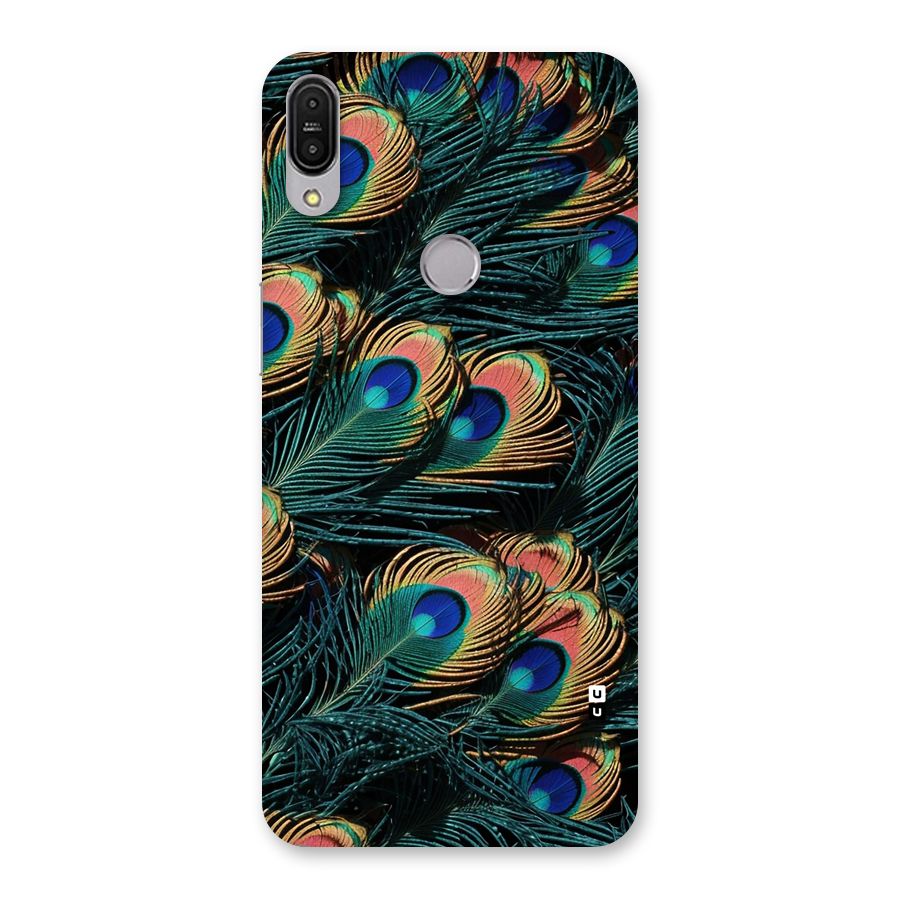 Peacock Feather Art Back Case for Zenfone Max Pro M1