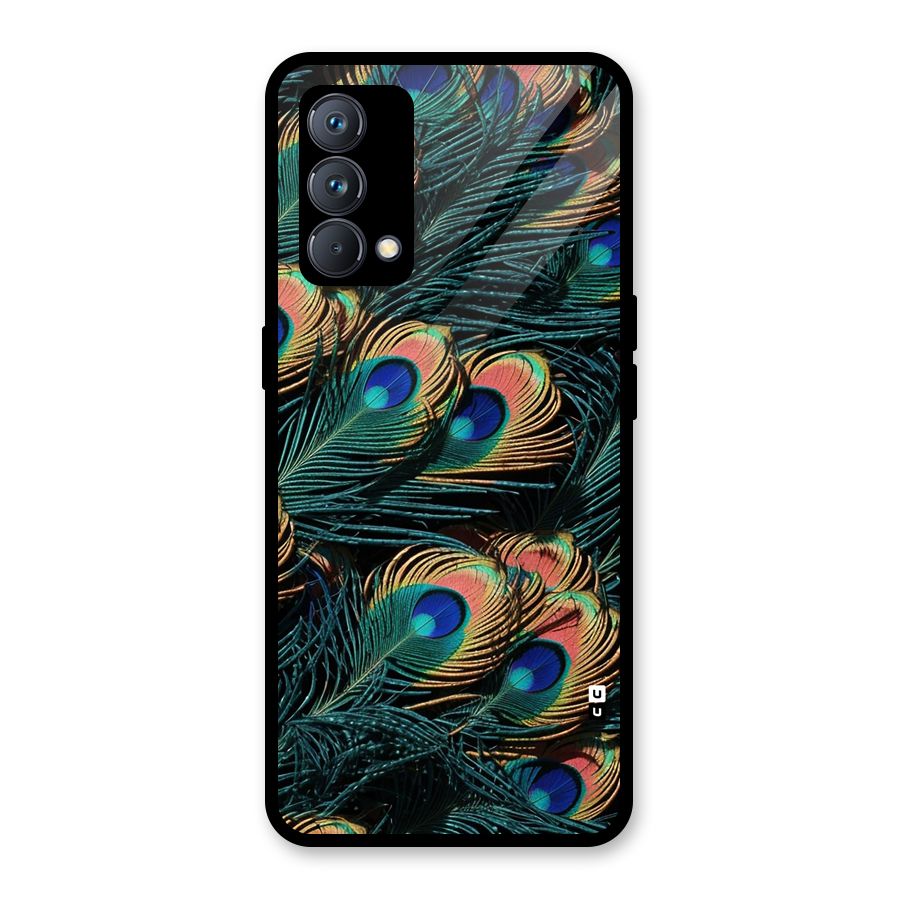 Peacock Feather Art Glass Back Case for Realme GT Master Edition