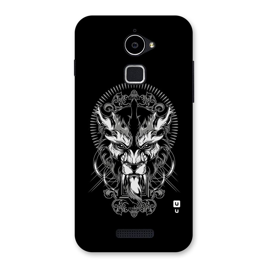 Pencil Art Lion Illustration Back Case for Coolpad Note 3 Lite