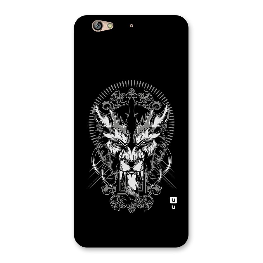 Pencil Art Lion Illustration Back Case for Gionee S6