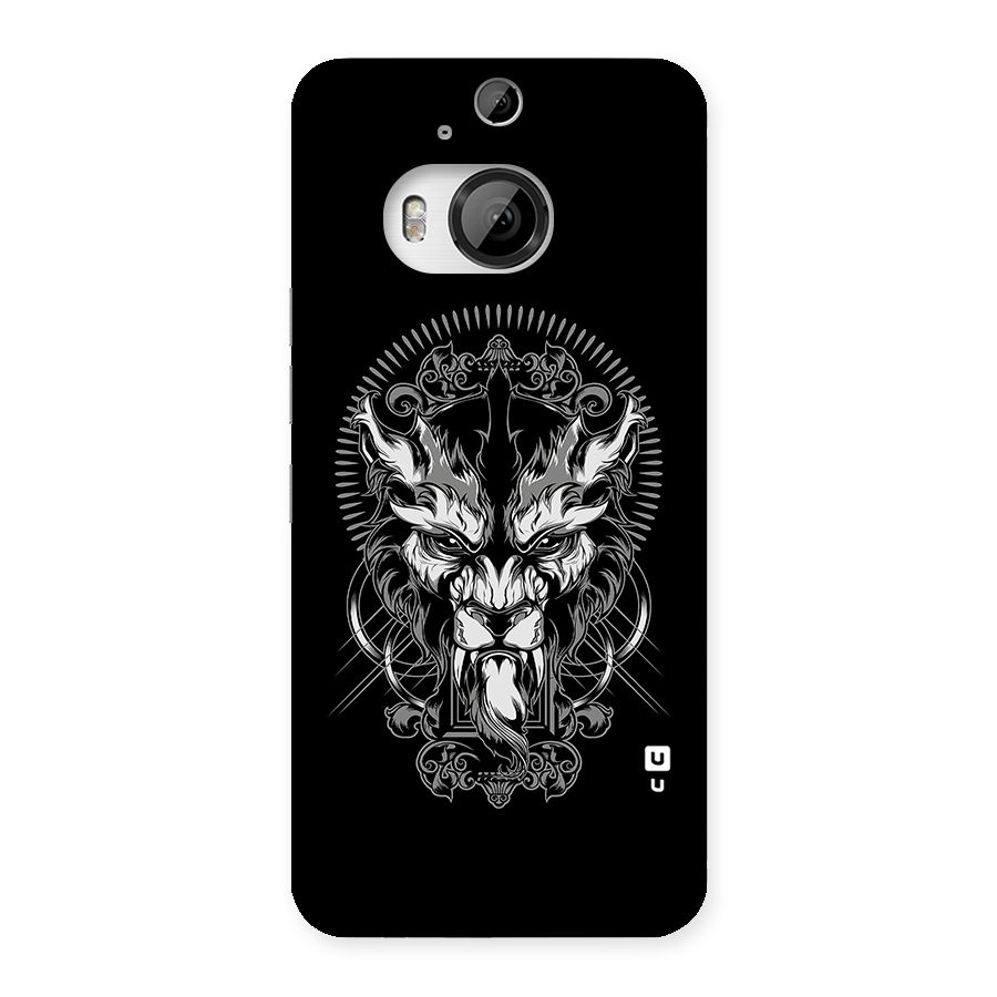 Pencil Art Lion Illustration Back Case for HTC One M9 Plus