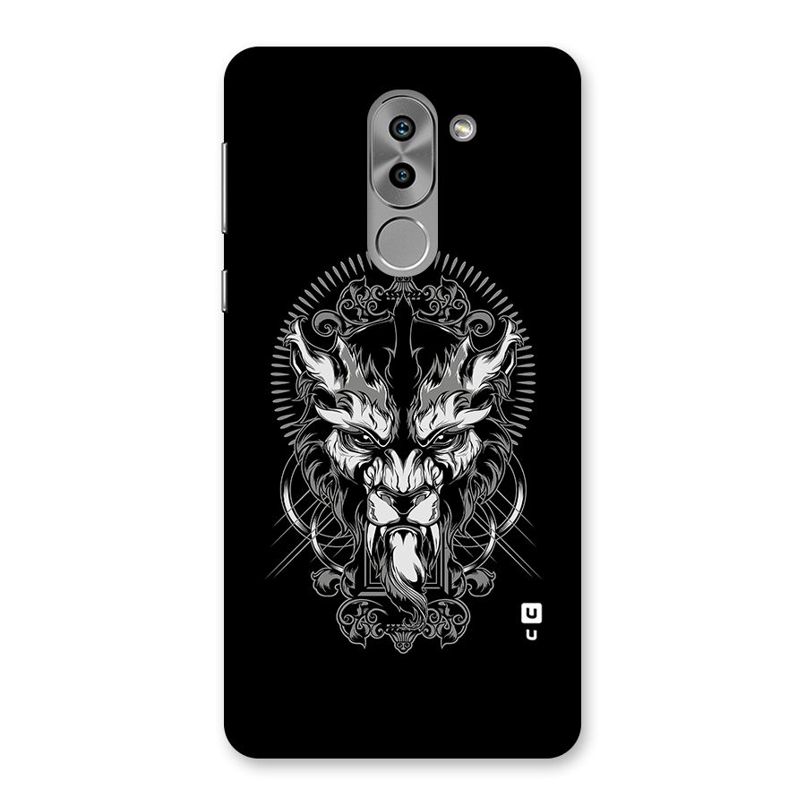Pencil Art Lion Illustration Back Case for Honor 6X