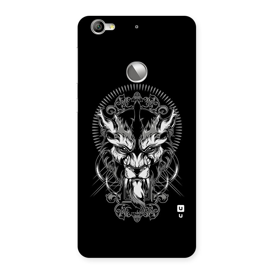 Pencil Art Lion Illustration Back Case for LeTV Le 1s