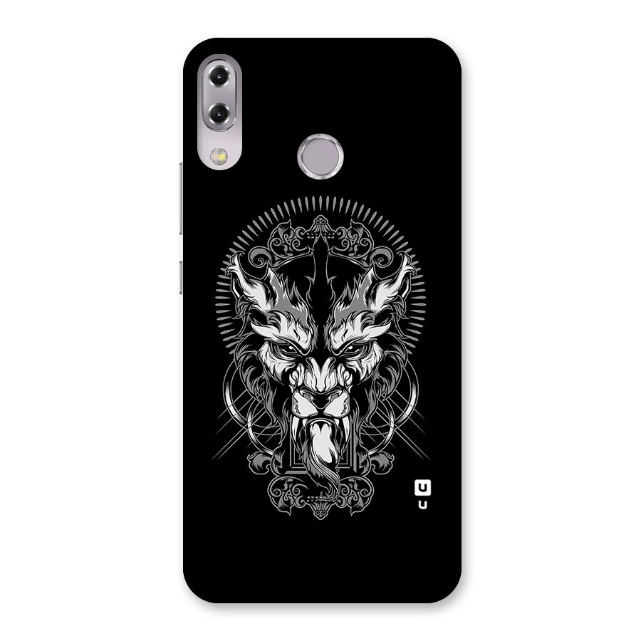 Pencil Art Lion Illustration Back Case for Zenfone 5Z