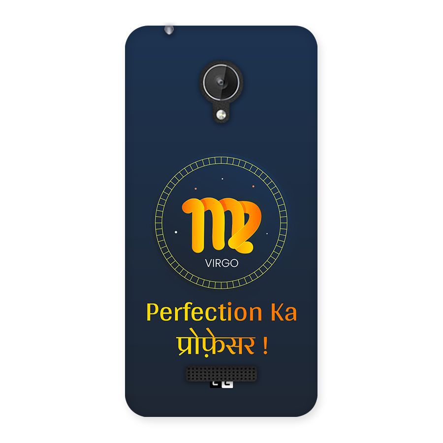 Perfect Virgo Back Case for Canvas Spark Q380