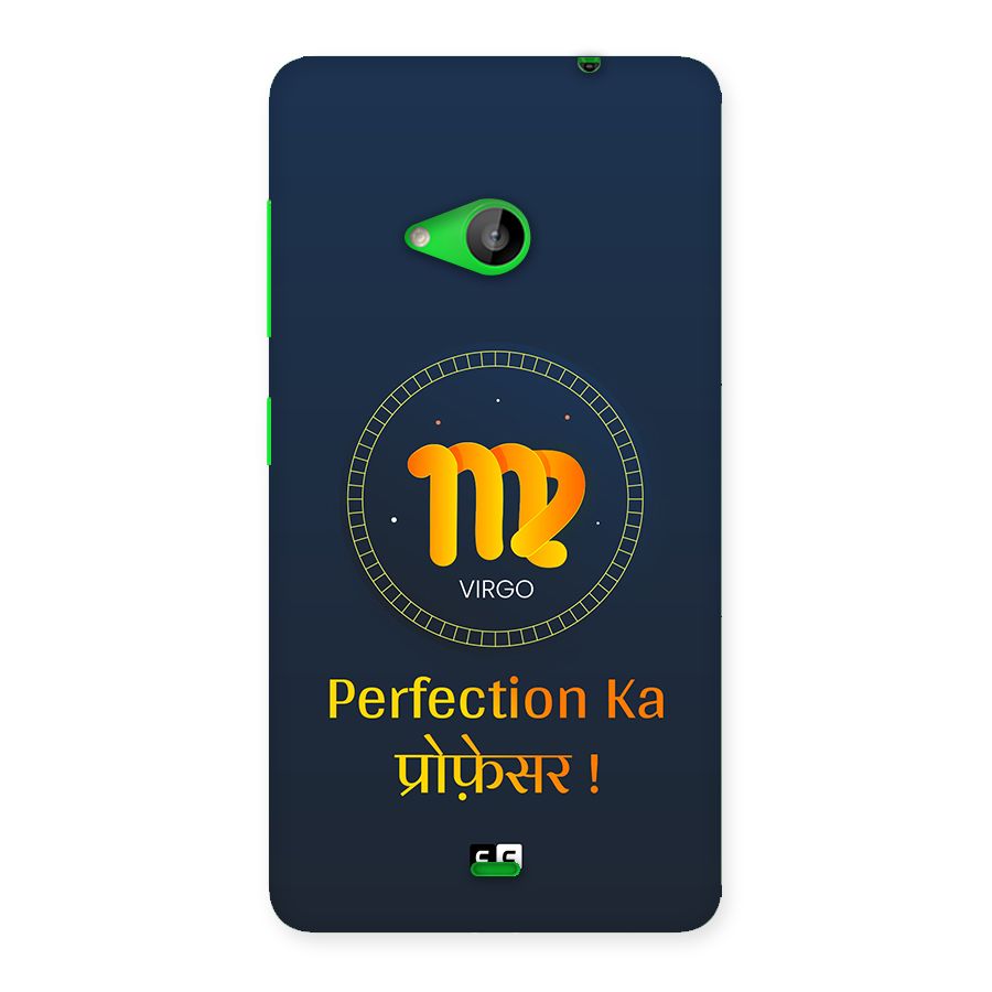 Perfect Virgo Back Case for Lumia 535