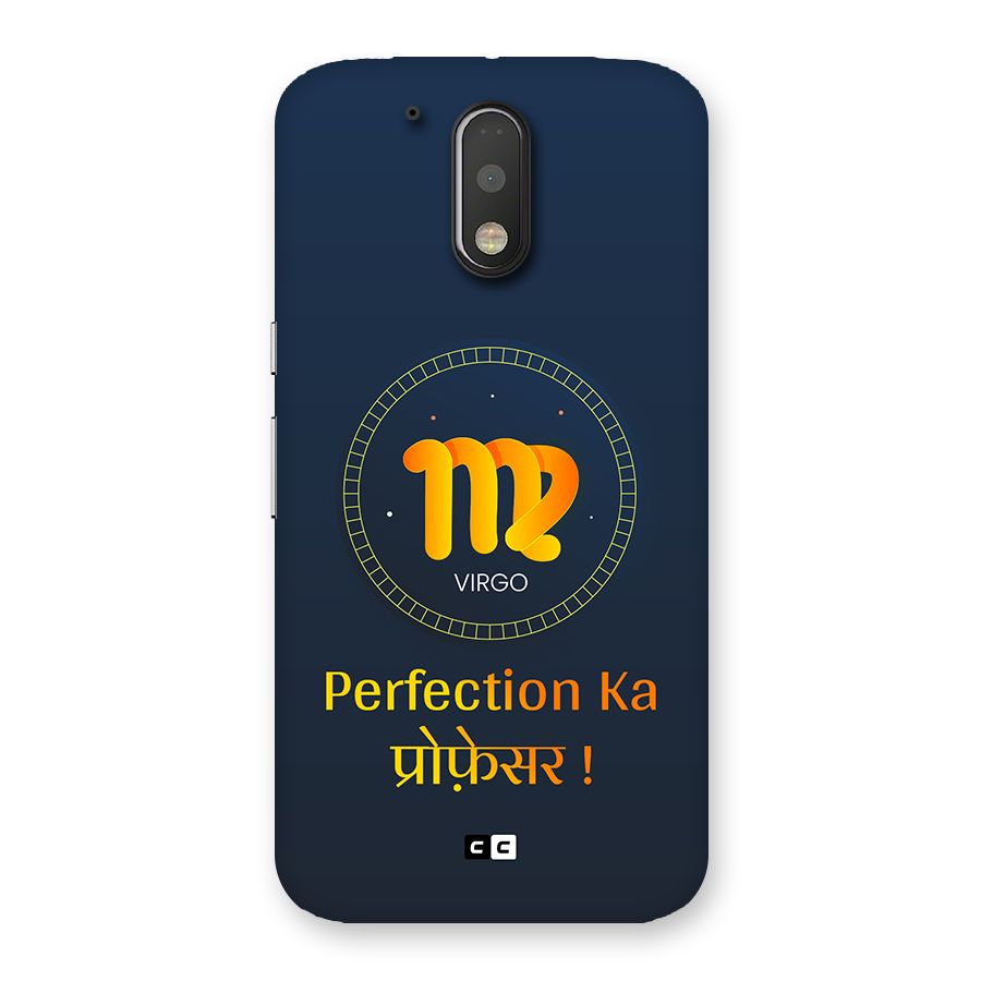 Perfect Virgo Back Case for Moto G4