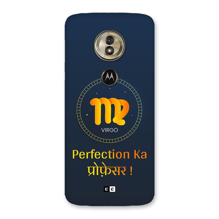 Perfect Virgo Back Case for Moto G6 Play