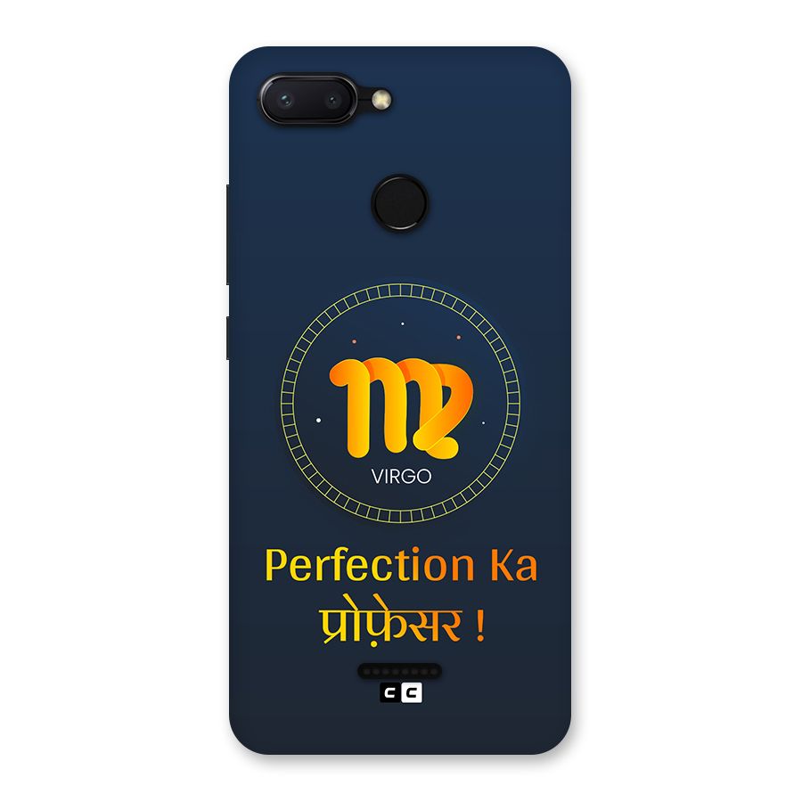 Perfect Virgo Back Case for Redmi 6