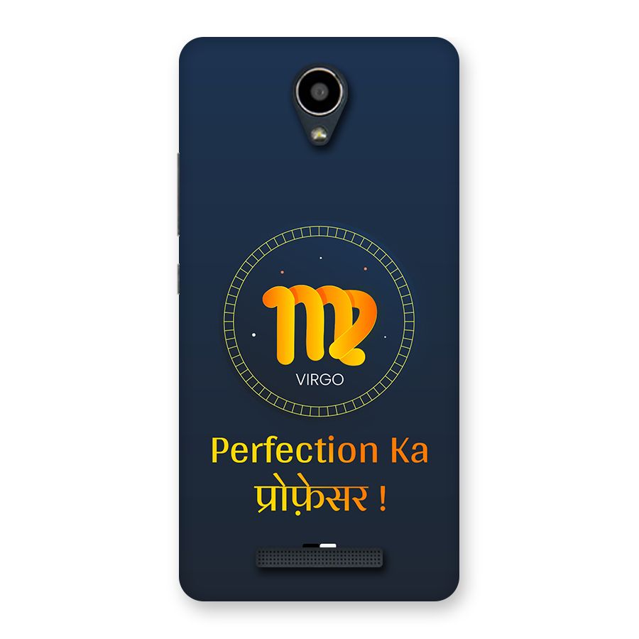 Perfect Virgo Back Case for Redmi Note 2