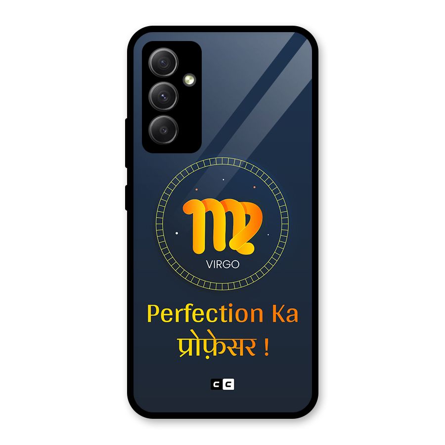 Perfect Virgo Glass Back Case for Galaxy A34