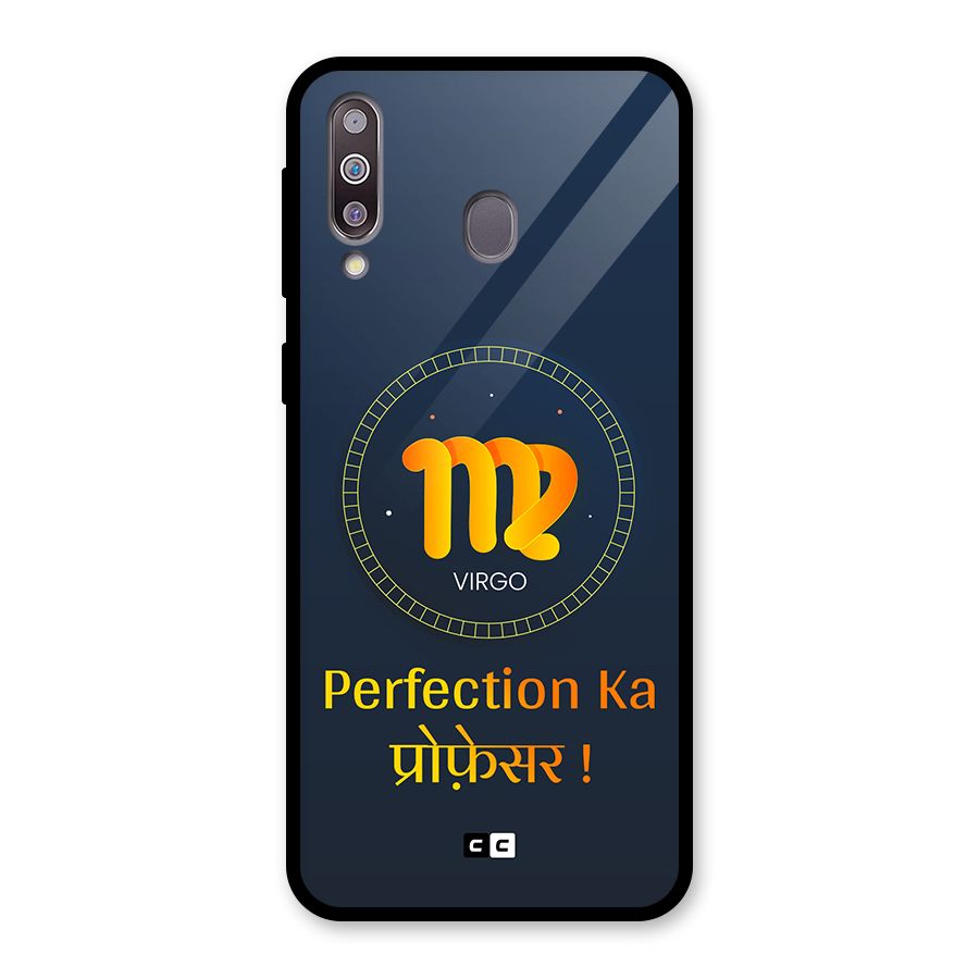 Perfect Virgo Glass Back Case for Galaxy M30