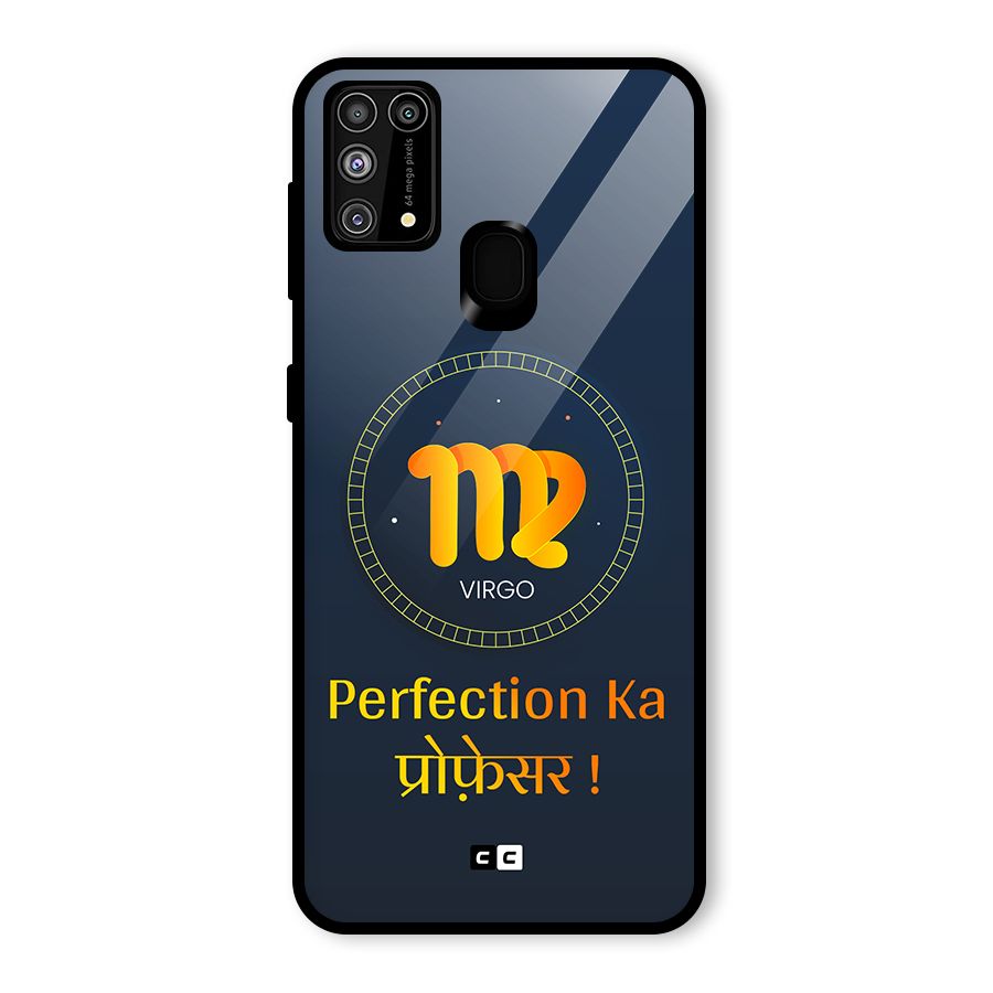Perfect Virgo Glass Back Case for Galaxy M31