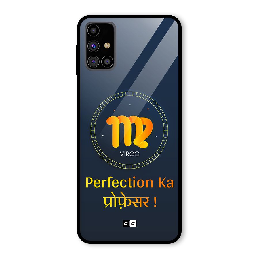 Perfect Virgo Glass Back Case for Galaxy M31s