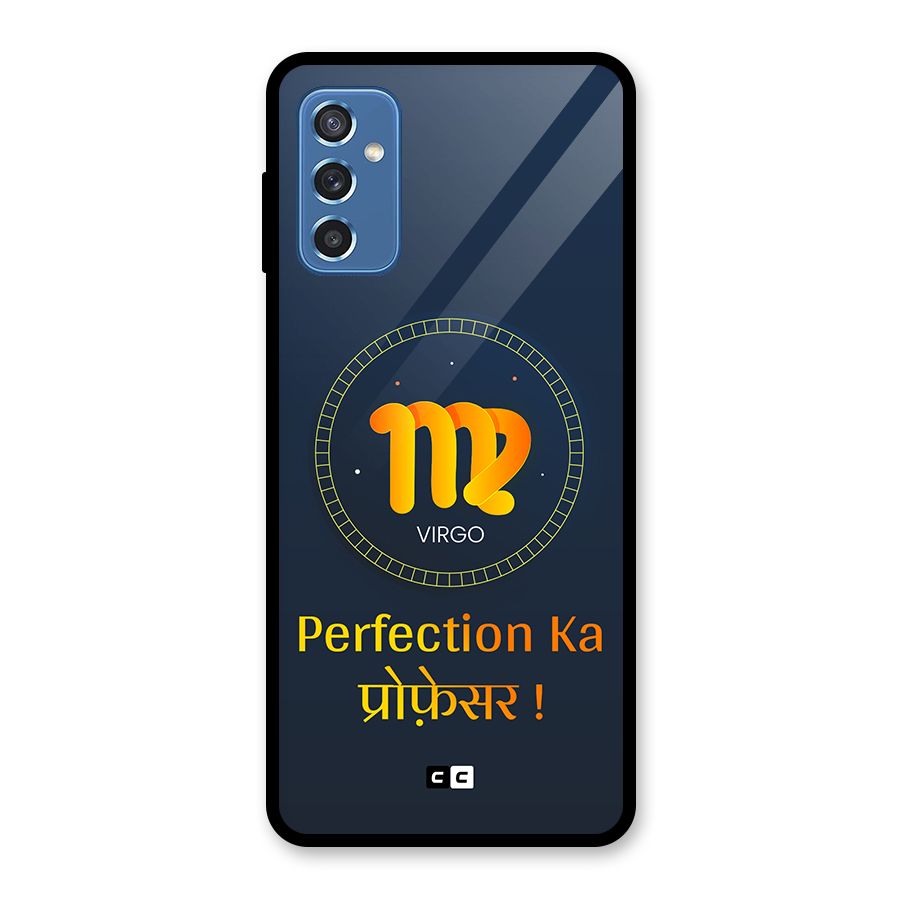 Perfect Virgo Glass Back Case for Galaxy M52 5G