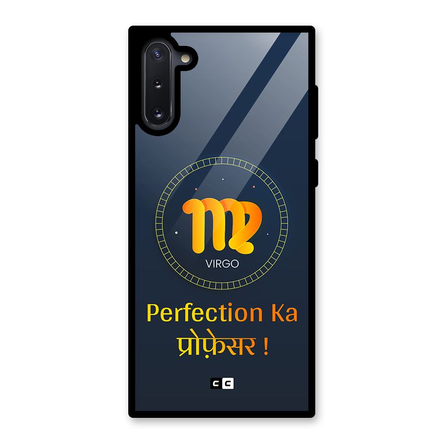 Perfect Virgo Glass Back Case for Galaxy Note 10