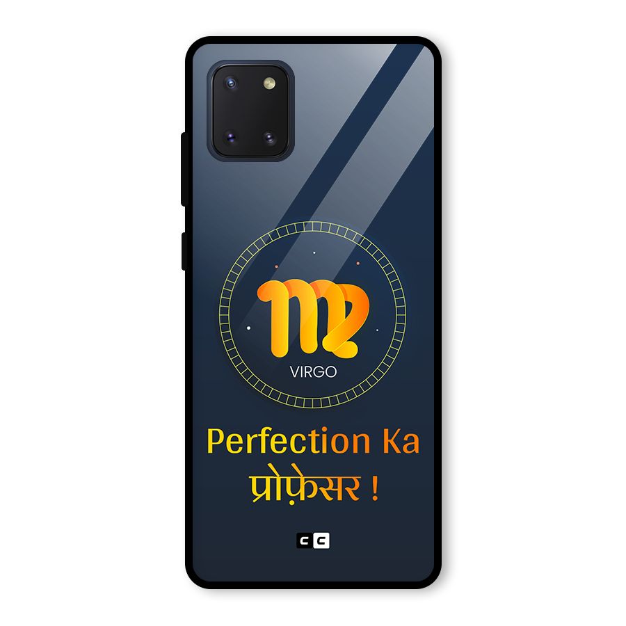 Perfect Virgo Glass Back Case for Galaxy Note 10 Lite