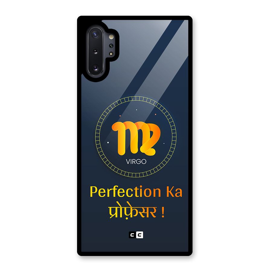 Perfect Virgo Glass Back Case for Galaxy Note 10 Plus