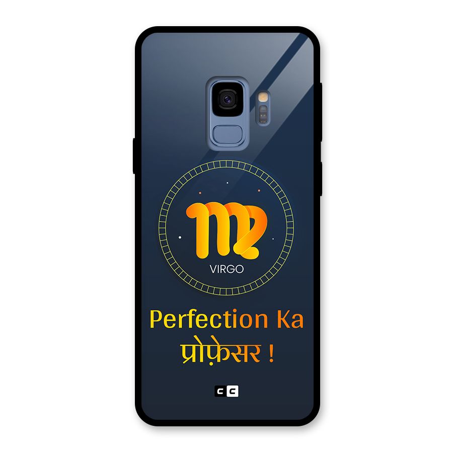 Perfect Virgo Glass Back Case for Galaxy S9