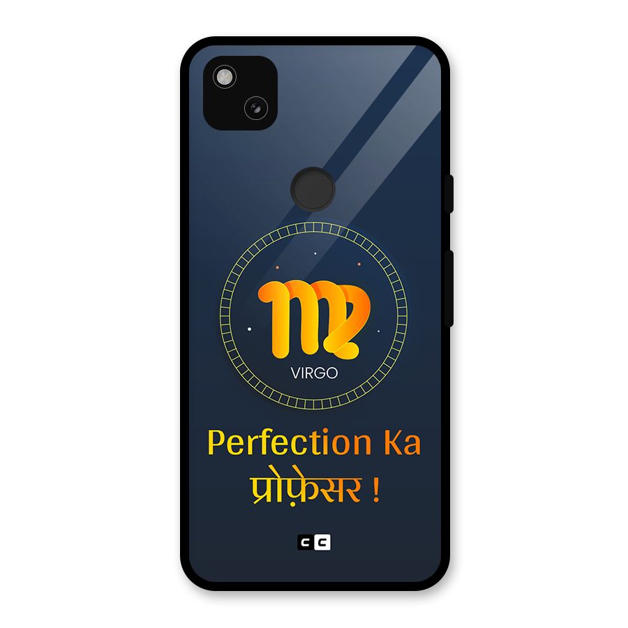 Perfect Virgo Glass Back Case for Google Pixel 4a