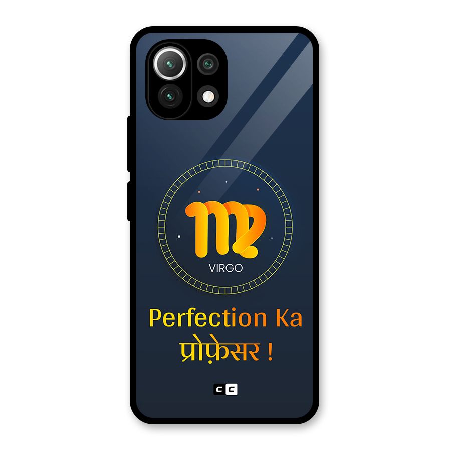 Perfect Virgo Glass Back Case for Mi 11 Lite NE 5G