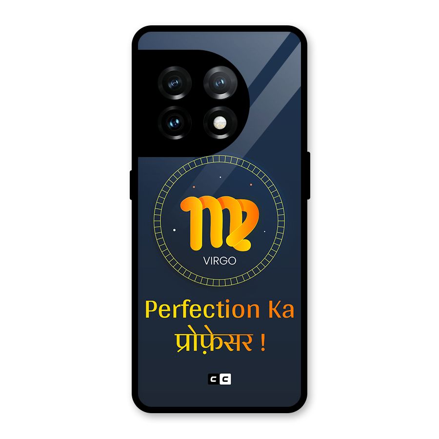 Perfect Virgo Glass Back Case for OnePlus 11