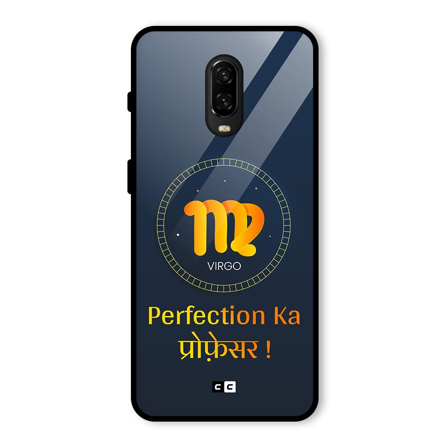 Perfect Virgo Glass Back Case for OnePlus 6T