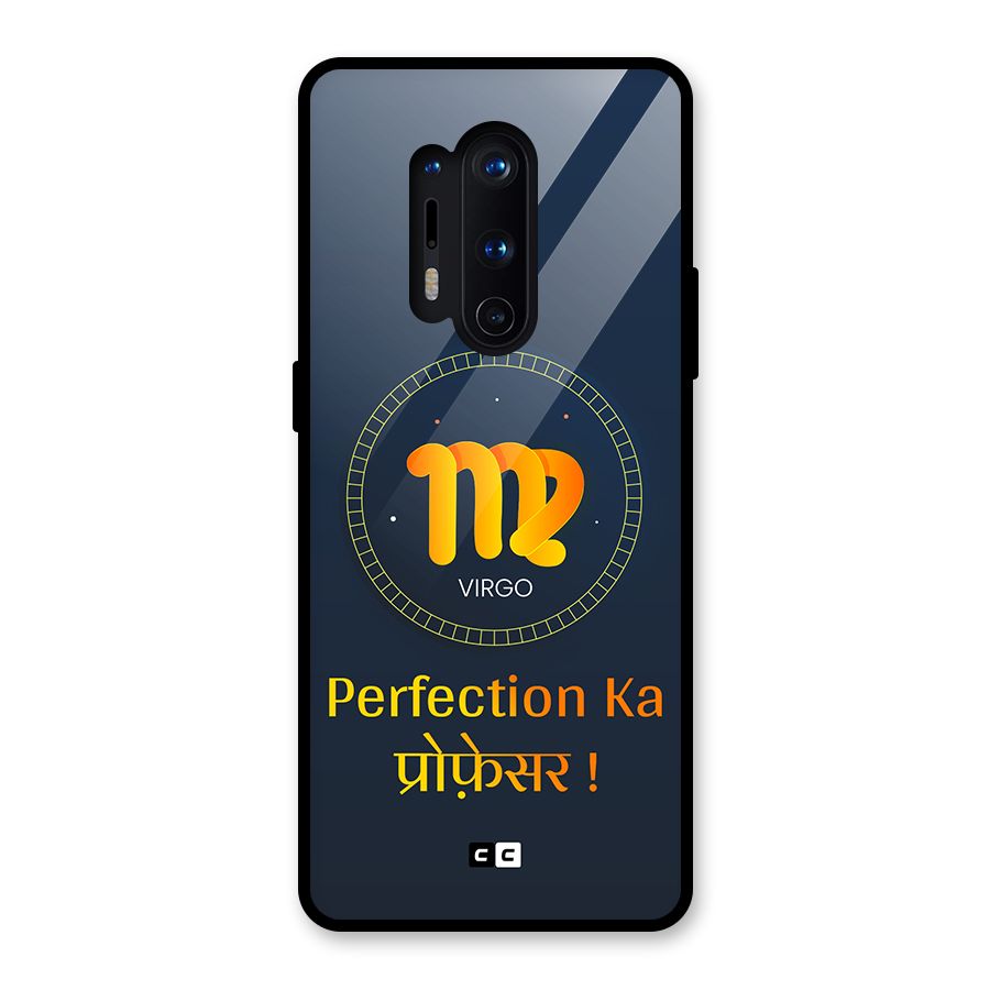 Perfect Virgo Glass Back Case for OnePlus 8 Pro