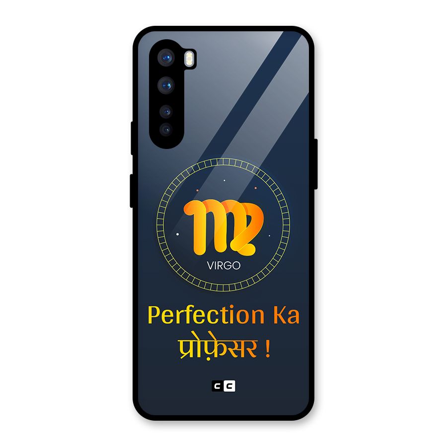 Perfect Virgo Glass Back Case for OnePlus Nord