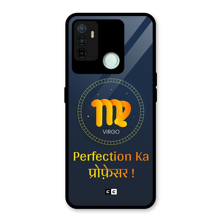 Perfect Virgo Glass Back Case for Oppo A53
