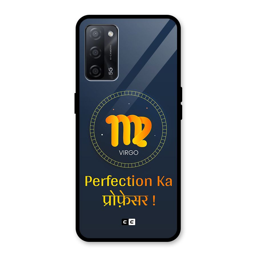 Perfect Virgo Glass Back Case for Oppo A53s 5G