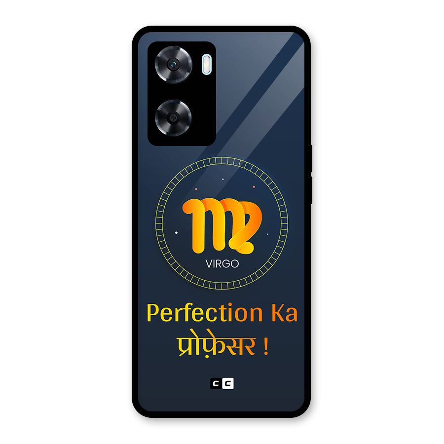 Perfect Virgo Glass Back Case for Oppo A77